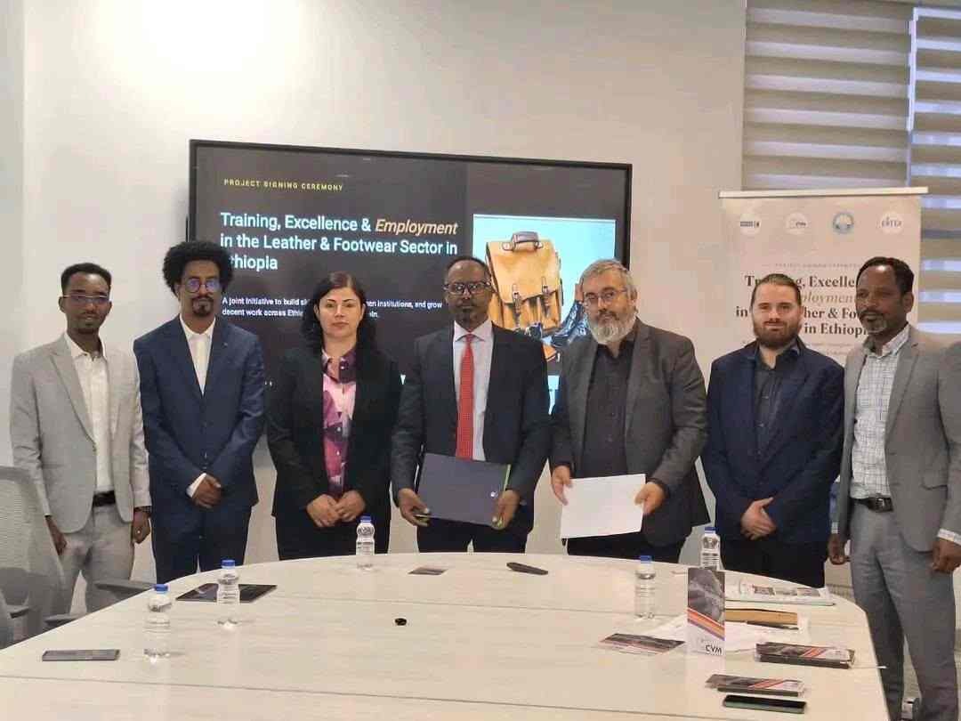 Ethiopia Signs ETB 800 million Project to Strengthen Leather and Footwear Industry