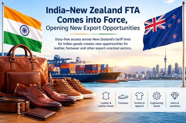 India-New Zealand FTA Comes into Force, Opening New Export Opportunities