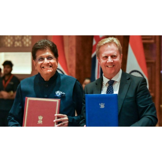 India, NZ seal historic FTA; huge boost for India’s leather 