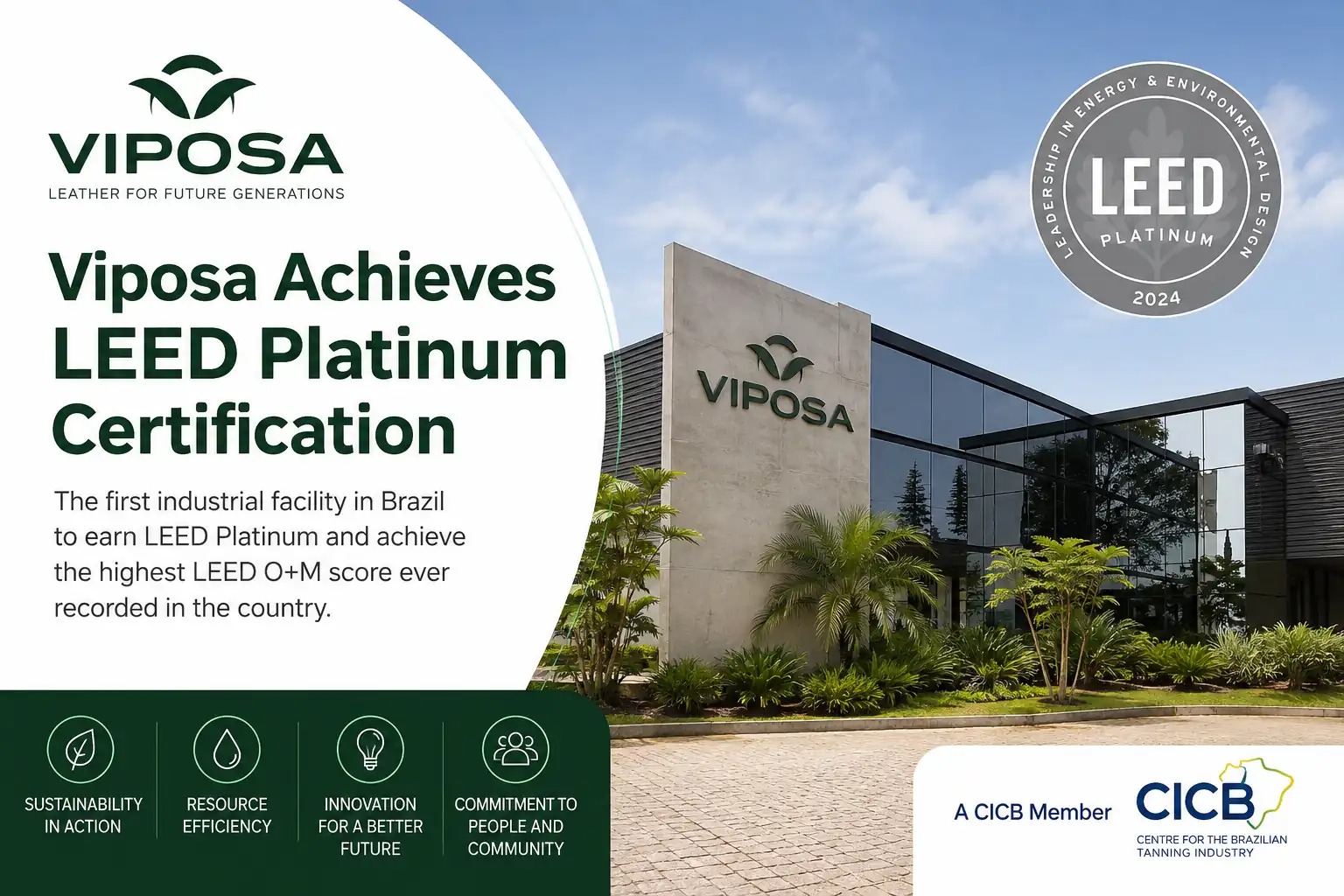 Brazil's Viposa Earns Historic LEED Platinum Certification