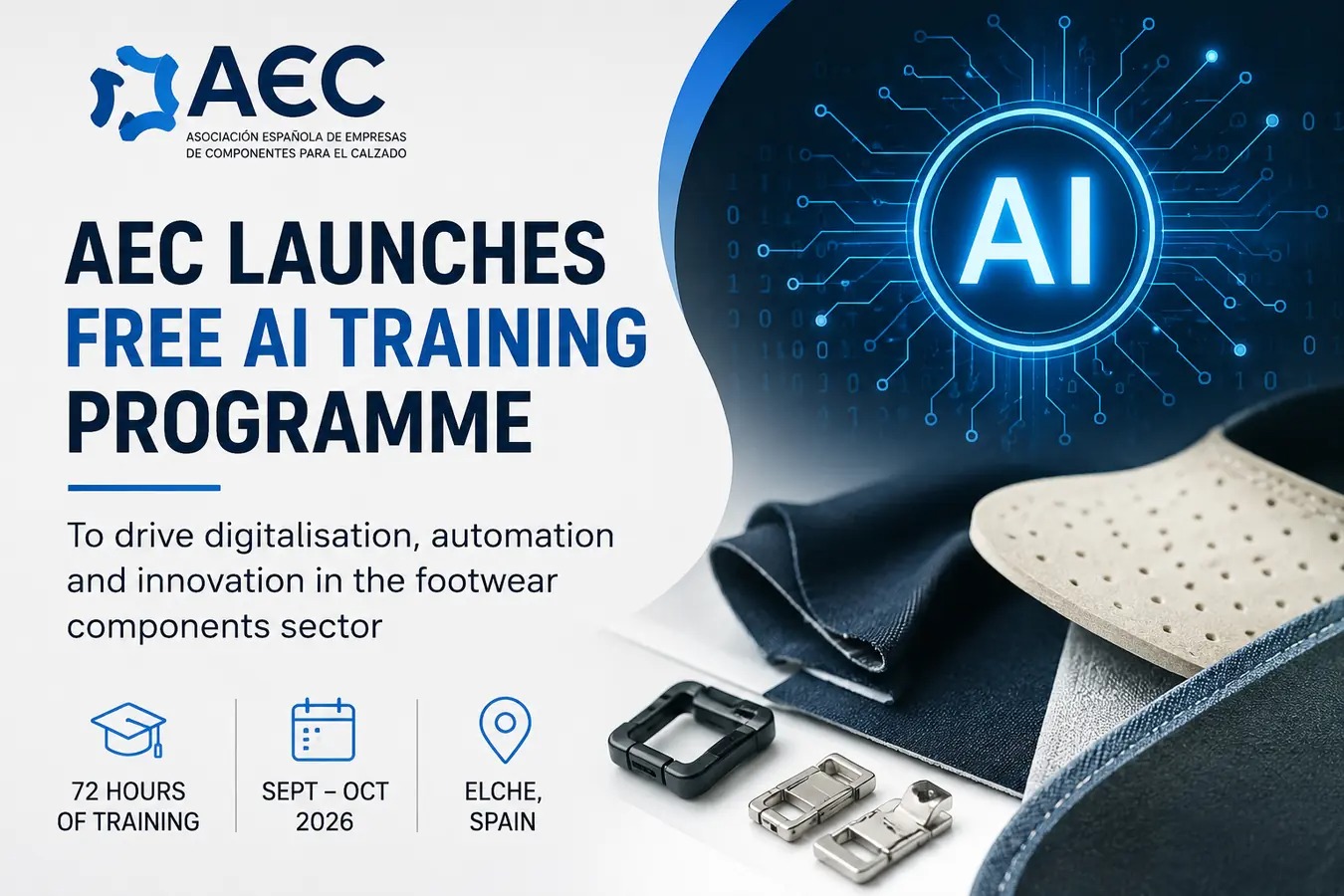 AEC Launches Free AI Training for Footwear Components Sector