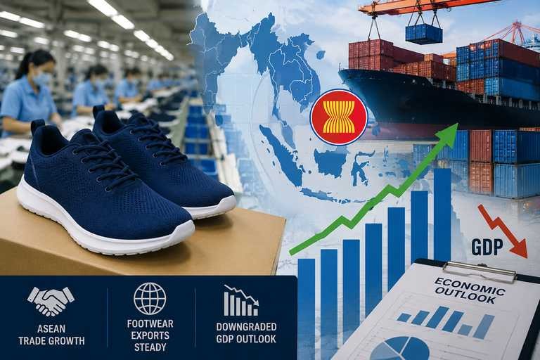 Cambodia’s ASEAN Trade Grows 20.7% as Footwear Exports Remain Key