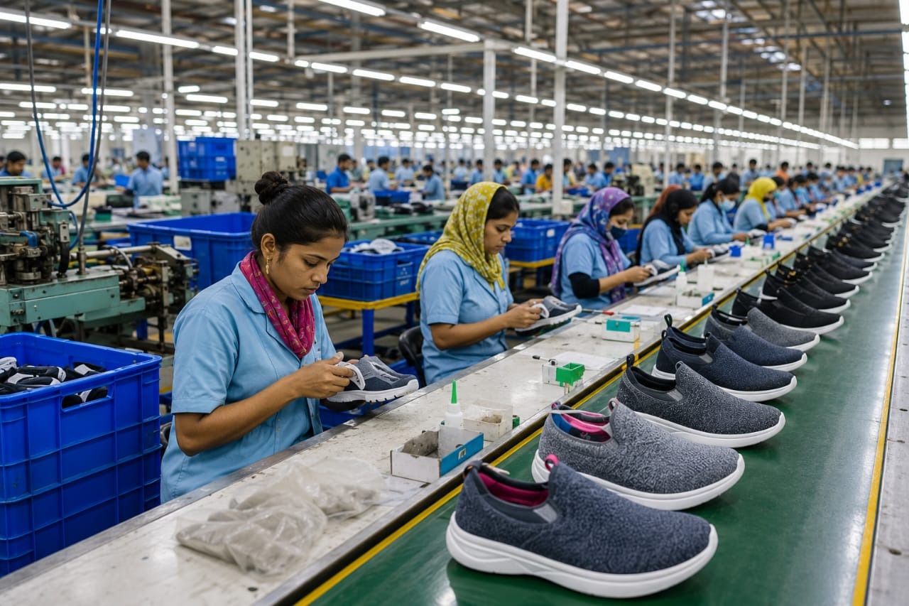 Bangladesh's non leather footwear export growth slows in FY2025-26