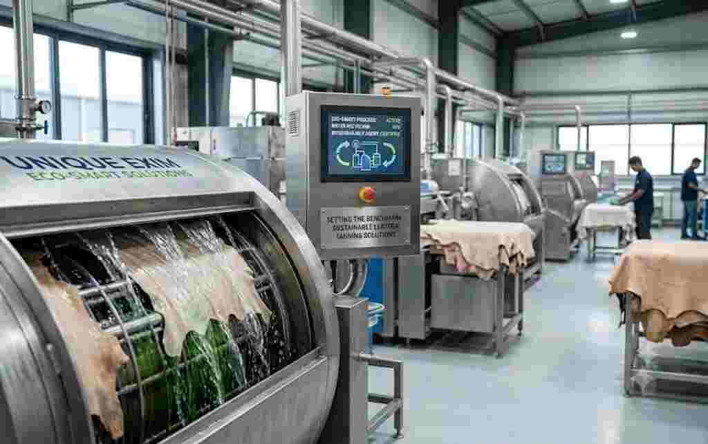 Unique Exim: setting new benchmark in eco-smart leather tanning solutions