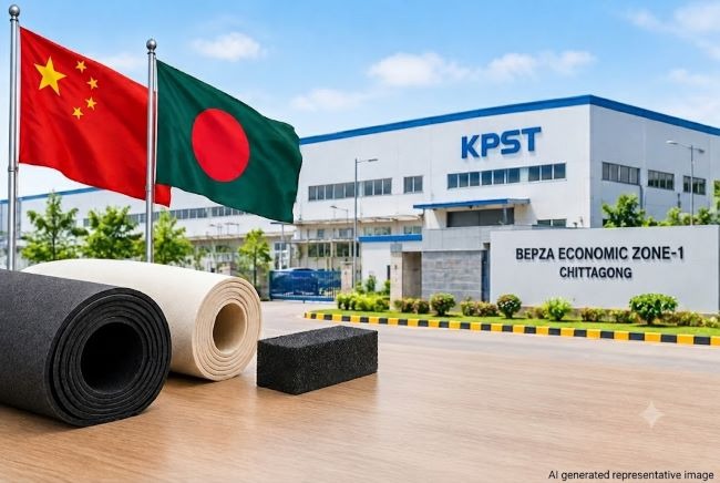China’s KPST to Invest $7 Million in Bangladesh Footwear Components Plant